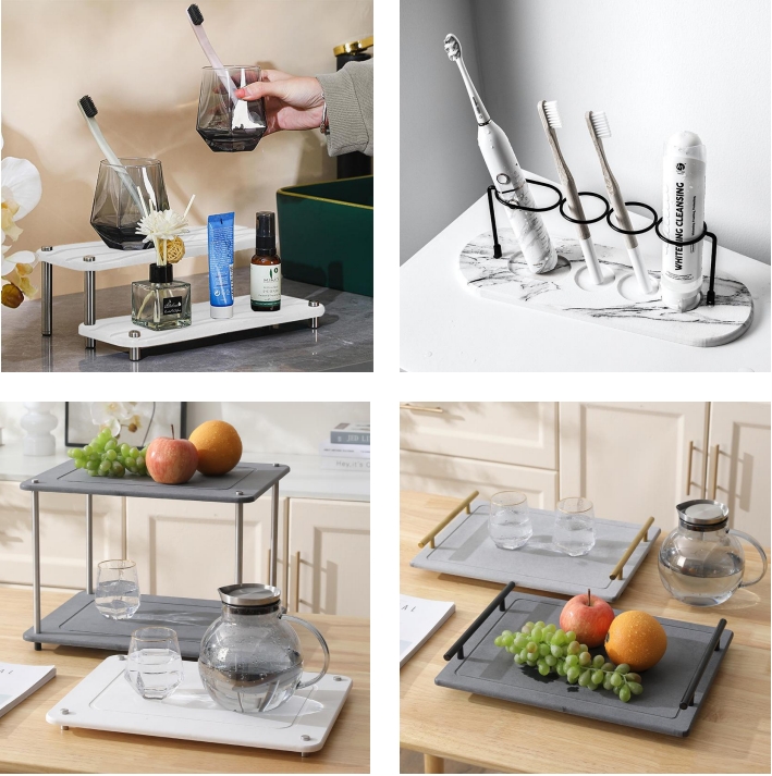 Diatomite storage rack by Sheenyoo